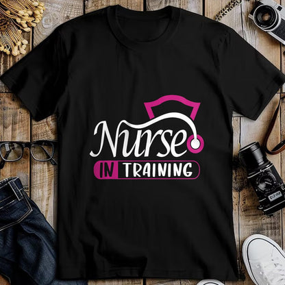 Funny Nurse Shirt, Nurse Unisex T-Shirt/Hoodie/Sweatshirt HLT00 - Nurse In Training Nurse Appreciation Day Gift For Men Women T-Shirt
