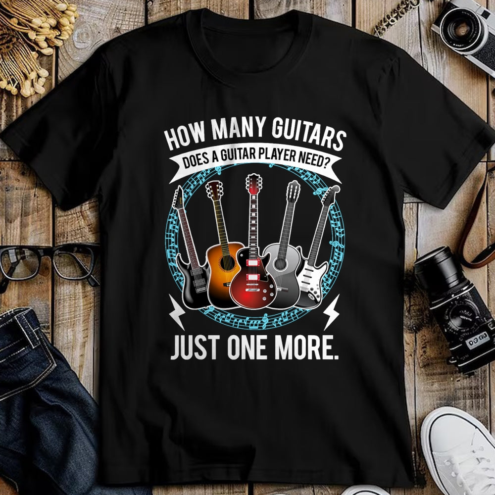 Guitar Lover Shirt, Funny Guitar UnisexT-Shirt/Hoodie/Sweatshirt HLT00 - Guitar How Many Guitars Gift for Guitar Player T-Shirt
