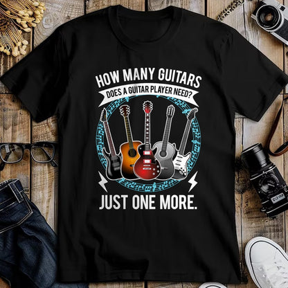 Guitar Lover Shirt, Funny Guitar UnisexT-Shirt/Hoodie/Sweatshirt HLT00 - Guitar How Many Guitars Gift for Guitar Player T-Shirt