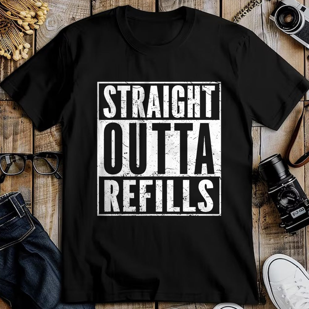 Best Doctor Shirt, Funny Doctor UnisexT-Shirt/Hoodie/Sweatshirt HLT00 - Straight Outta Refills Funny Pharmacy Quote Doctor Joke T-Shirt