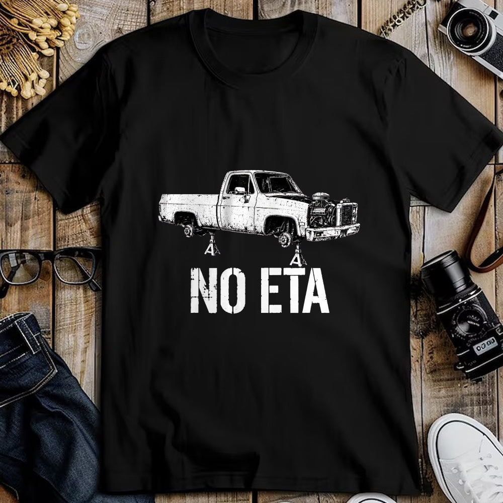 Best Mechanic Life Shirt, Funny Mechanic UnisexT-Shirt/Hoodie/Sweatshirt HLT00 - No ETA Project Car Mechanic Garage Restoration Humor T-Shirt (1)