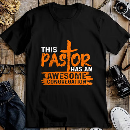 Best Wife Shirt, Wife and Husband Unisex T-Shirt/Hoodie/Sweatshirt HLT00 - Funny Pastor Appreciation Gift Men Christian Church Priest T-Shirt
