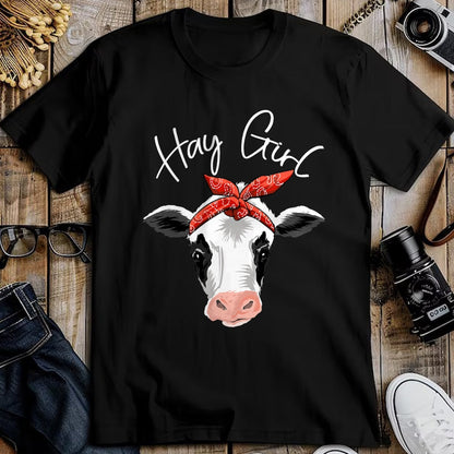 Best Farmer Life Shirt, Funny Farmer UnisexT-Shirt/Hoodie/Sweatshirt HLT00 - Hay Girl Farmer Funny Cattle Cow Farm Lovers Gift Women Kids T-Shirt Small