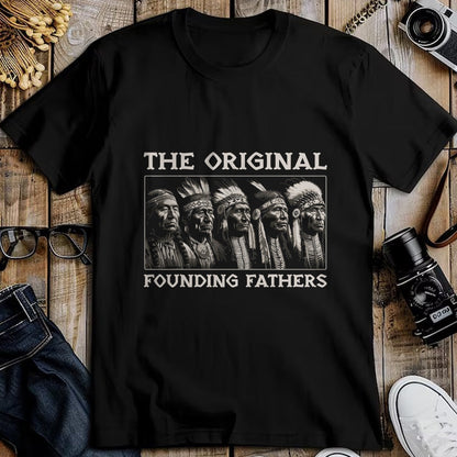 Native American T-Shirts, Vintage Native American Unisex T-Shirt/Hoodie/Sweatshirt HLT00 - The Original Founding Fathers Vintage Native American Indian (1)