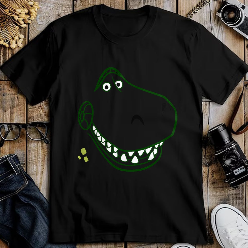 Best Dinosaur Lover Shirt, Funny Dinosaur UnisexT-Shirt/Hoodie/Sweatshirt HLT00 - E.T. Rex Funny Dinosaur Shirt T-Rex on Bike Over The Moon T-Shirt