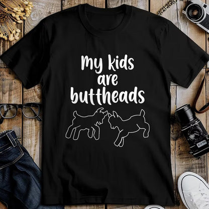 Best Farmer Life Shirt, Funny Farmer UnisexT-Shirt/Hoodie/Sweatshirt HLT00 - My Kids are Buttheads Goat Mom Farmer T-Shirt
