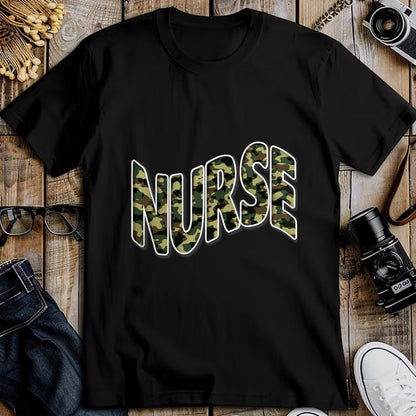 Funny Nurse Shirt, Nurse Unisex T-Shirt/Hoodie/Sweatshirt HLT00 - Nurses Camouflage Nurse T-Shirt