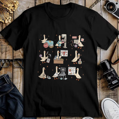 Best Doctor Shirt, Funny Doctor UnisexT-Shirt/Hoodie/Sweatshirt HLT00 - OBGYN Silly Goose Funny Gynecologist Doctor Obstetrician T-Shirt