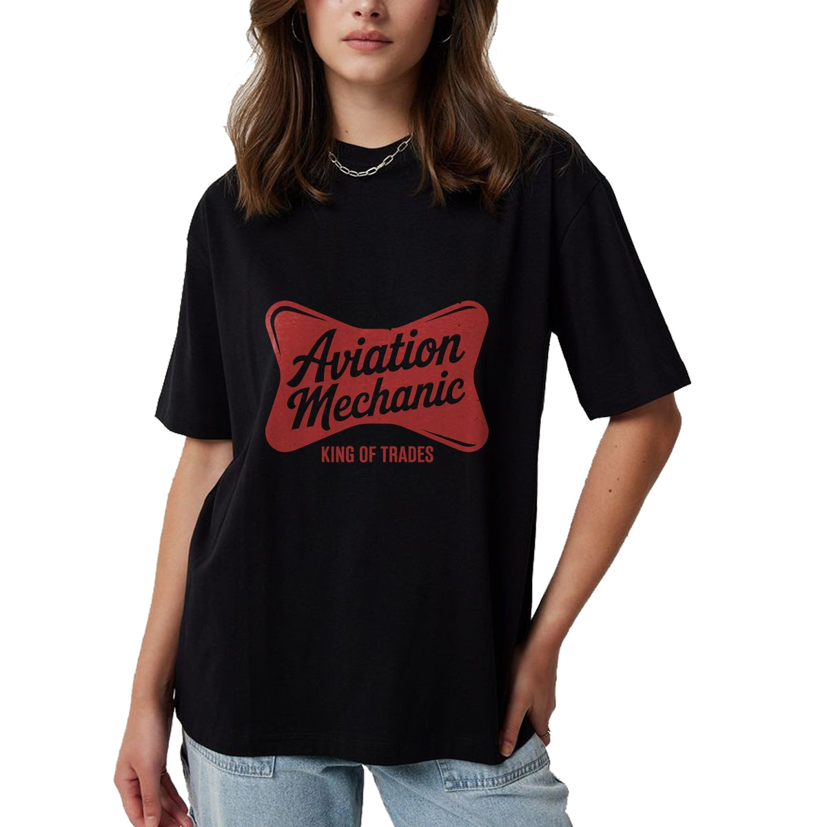 Best Mechanic Life Shirt, Funny Mechanic UnisexT-Shirt/Hoodie/Sweatshirt HLT00 - Aviation Mechanic King of Trades, Aircraft Plane Maintenance Long Sleeve T-Shirt