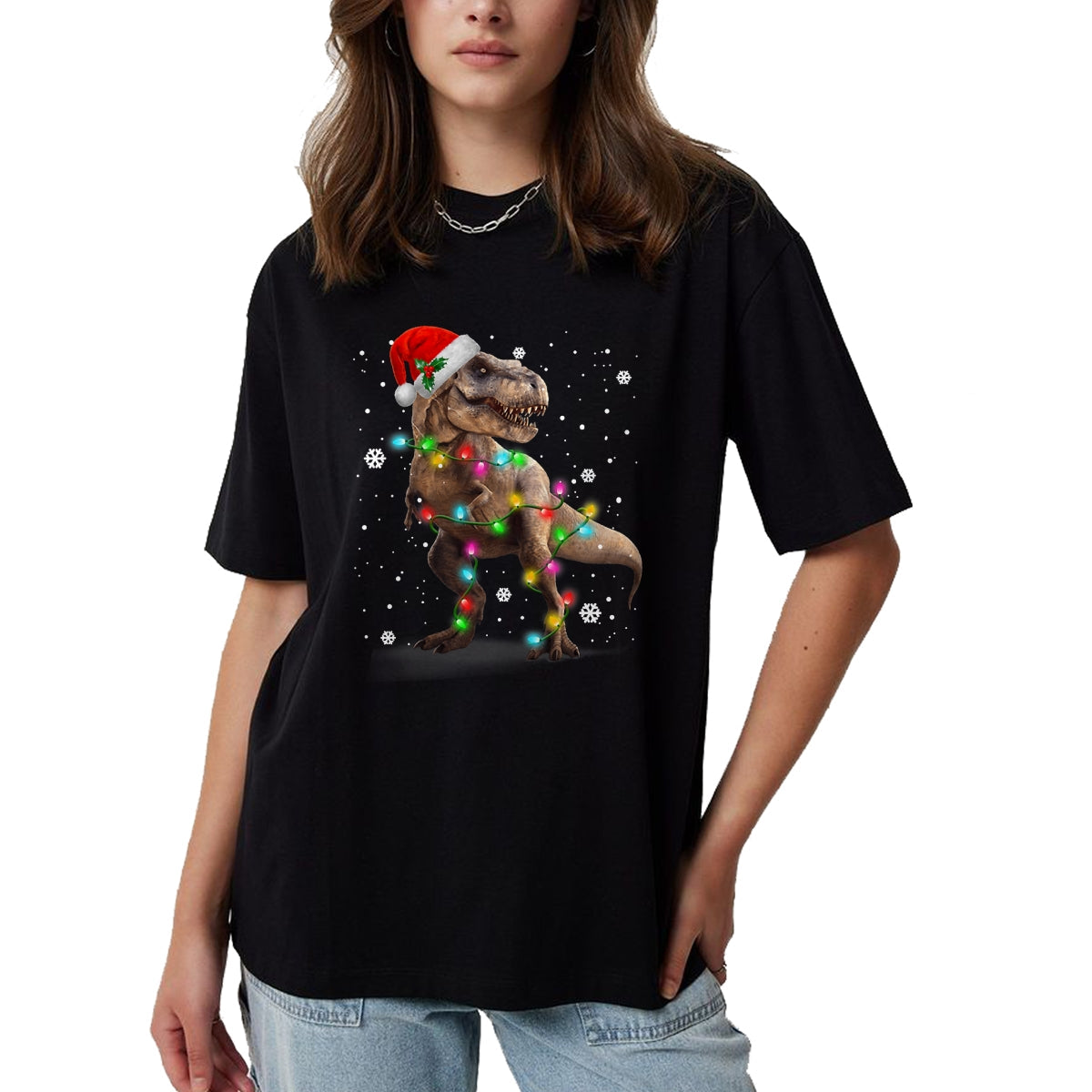 Best Dinosaur Lover Shirt, Funny Dinosaur UnisexT-Shirt/Hoodie/Sweatshirt HLT00 - Dinosaur T-rex Tree Christmas Sweater Xmas Pet Dino Trex T-Shirt