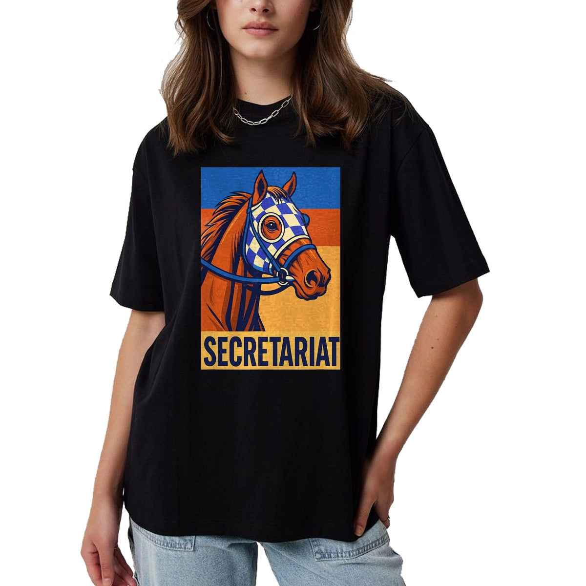 Best Horse Lover Shirt , Funny Horse UnisexT-Shirt/Hoodie/Sweatshirt HLT00 - Secretariat Horse, Horse Racing, Del Mar, Santa Anita, Horse T-Shirt
