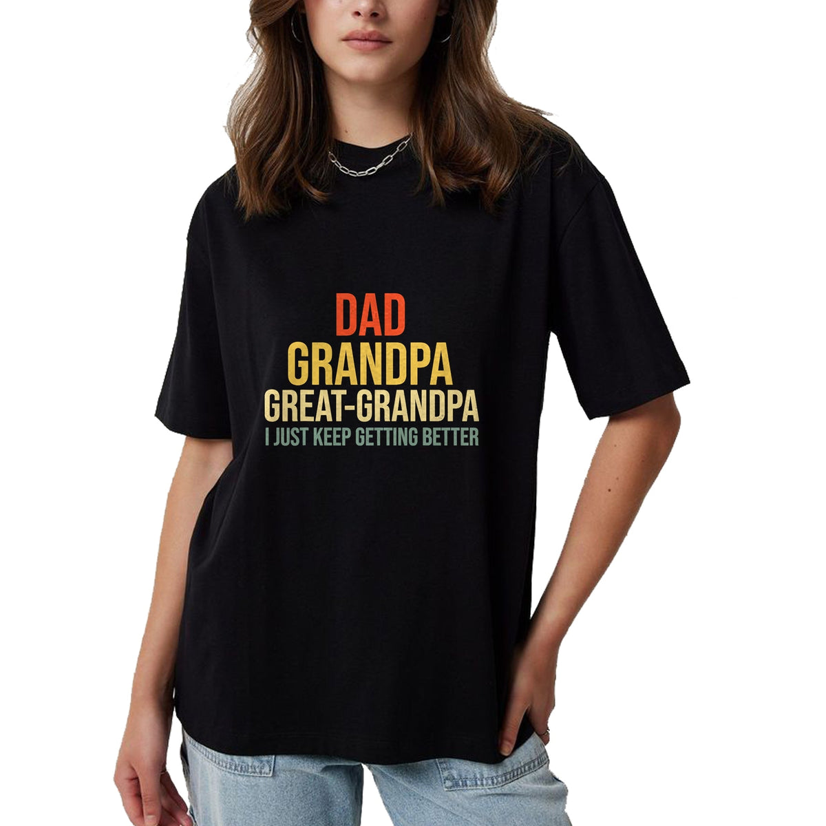 Best Grandpa Shirt, Proud Grandpa Unisex T-Shirt/Hoodie/Sweatshirt HLT00 - Funny Great Grandpa for Fathers Day T-Shirt (1)