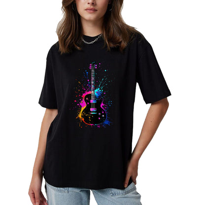 Guitar Lover Shirt, Funny Guitar UnisexT-Shirt/Hoodie/Sweatshirt HLT00 - Colorful Guitarist Guitar Music Lover T-Shirt