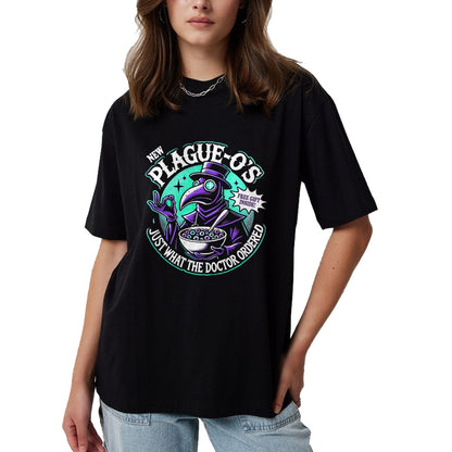 Best Doctor Shirt, Funny Doctor UnisexT-Shirt/Hoodie/Sweatshirt HLT00 - Plague Doctor Shirt Cereal Parody Plague O's Plague Doctor T-Shirt