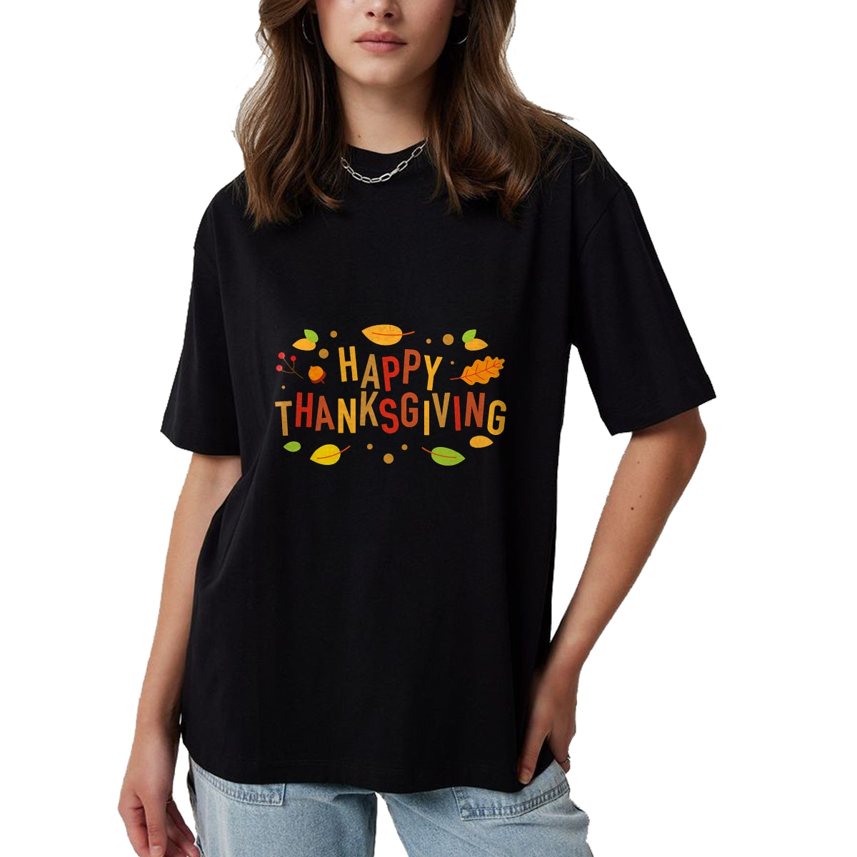 Best Thanksgiving Family Shirt , Funny Thanksgiving UnisexT-Shirt/Hoodie/Sweatshirt HLT00 - Fall Color Cute Adorable Happy Thanksgiving Design T-Shirt
