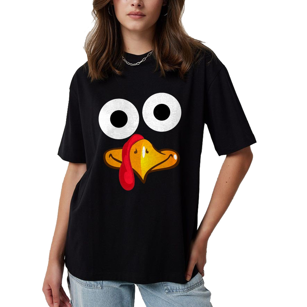 Best Thanksgiving Family Shirt , Funny Thanksgiving UnisexT-Shirt/Hoodie/Sweatshirt HLT00 - Turkey Face Thanksgiving Thanksgiving Turkey Face T-Shirt
