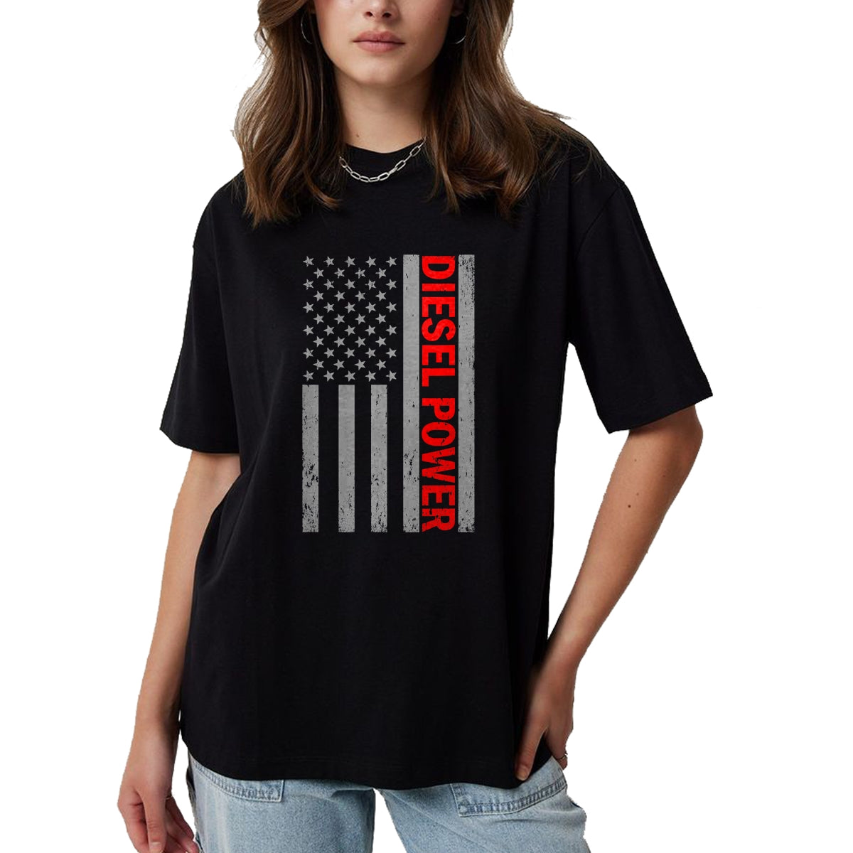Best Mechanic Life Shirt, Funny Mechanic UnisexT-Shirt/Hoodie/Sweatshirt HLT00 - Diesel Power USA Flag Truck Turbo Brothers Mechanic T-Shirt