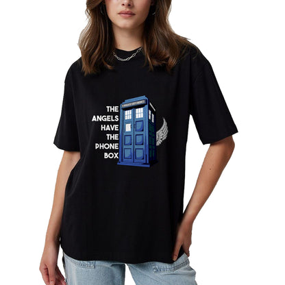 Best Doctor Shirt, Funny Doctor UnisexT-Shirt/Hoodie/Sweatshirt HLT00 - The Angels Have The Phone Box T-Shirt