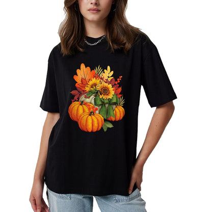 Best Thanksgiving Family Shirt , Funny Thanksgiving UnisexT-Shirt/Hoodie/Sweatshirt HLT00 - Thanksgiving Pumpkin Sunflower Fall Autumn Holiday T-Shirt