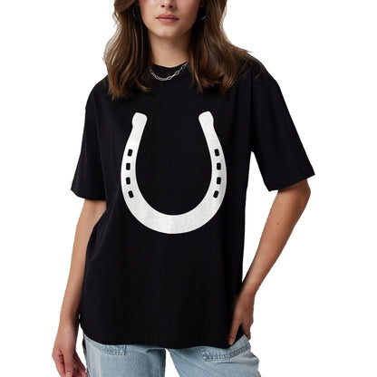 Best Horse Lover Shirt , Funny Horse UnisexT-Shirt/Hoodie/Sweatshirt HLT00 - Horseshoe T-Shirt T-Shirt