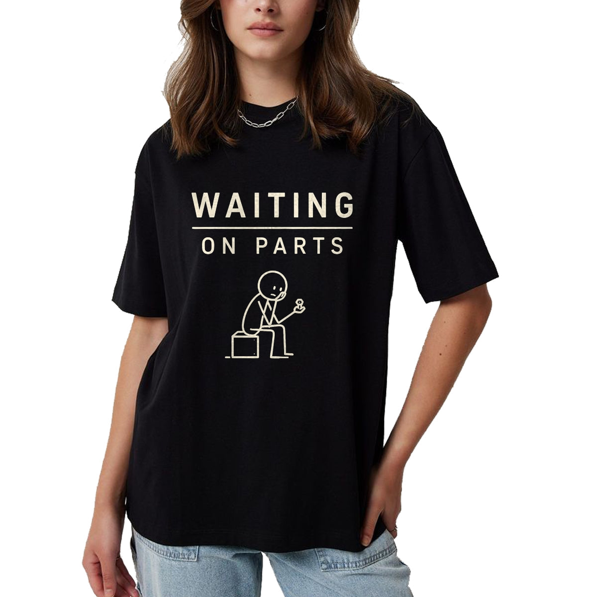 Best Mechanic Life Shirt, Funny Mechanic UnisexT-Shirt/Hoodie/Sweatshirt HLT00 - Waiting On Parts Funny Mechanic Humor Repair Car Technician T-Shirt