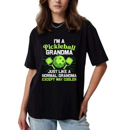 Funny Pickleball Shirt, Pickleball Lover Unisex T-Shirt/Hoodie/Sweatshirt HLT00 - Pickleball Design for Grandma Women Girls Pickle Ball Player T-Shirt