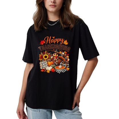 Best Thanksgiving Family Shirt , Funny Thanksgiving UnisexT-Shirt/Hoodie/Sweatshirt HLT00 - Happy Thanksgiving Funny Turkey Family Dinner Thanksgiving T-Shirt (2)