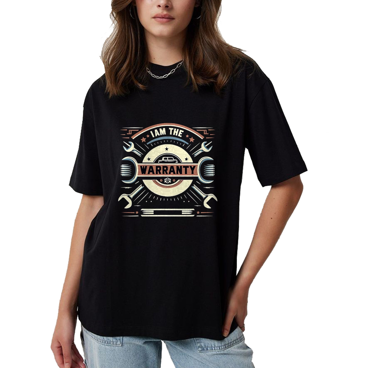 Best Mechanic Life Shirt, Funny Mechanic UnisexT-Shirt/Hoodie/Sweatshirt HLT00 - I Am The Warranty _ - T-Shirt
