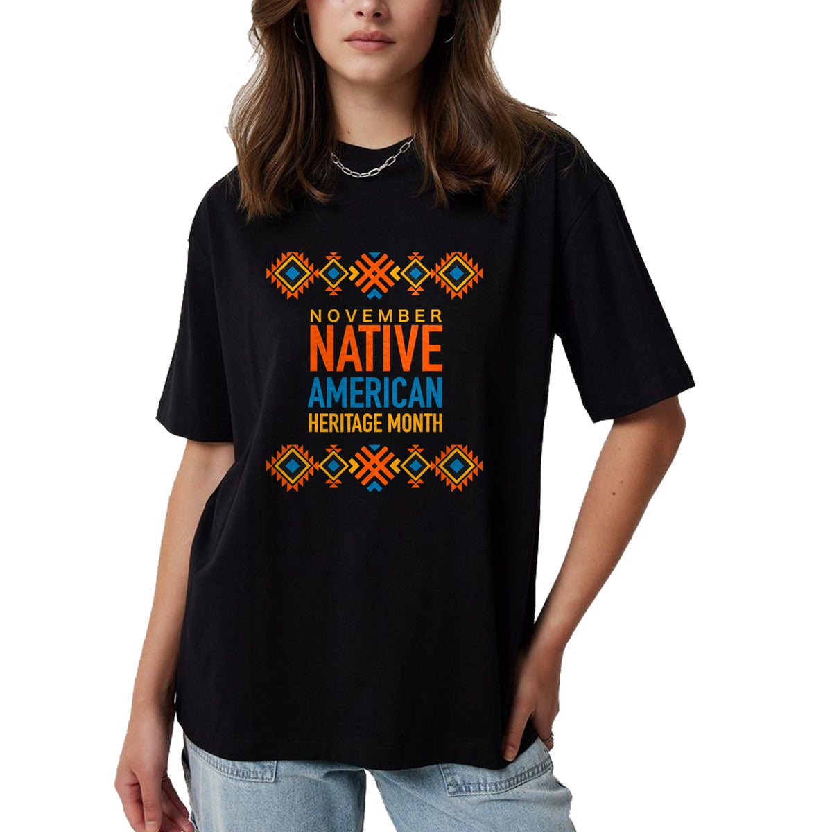 Native American T-Shirts, Vintage Native American Unisex T-Shirt/Hoodie/Sweatshirt HLT00 - Native American Heritage Month 2021