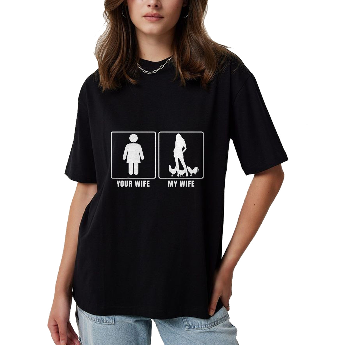 Best Farmer Life Shirt, Funny Farmer UnisexT-Shirt/Hoodie/Sweatshirt HLT00 - Your Wife My Wife Farmer Tshirt  Farm Life Husband Gift T-Shirt