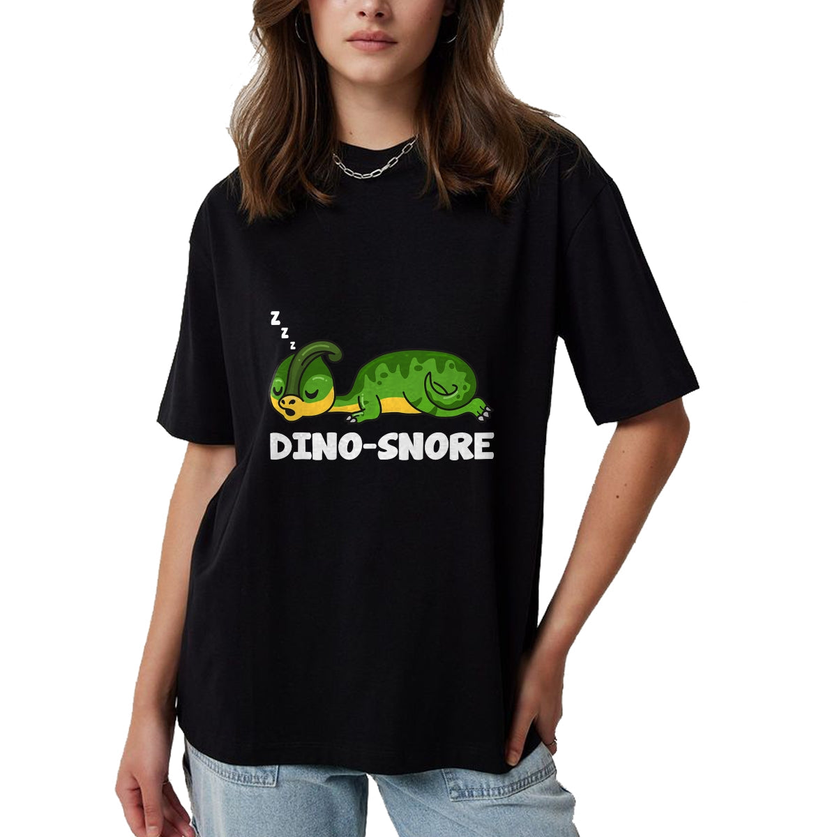 Best Dinosaur Lover Shirt, Funny Dinosaur UnisexT-Shirt/Hoodie/Sweatshirt HLT00 - Saurolophus Dino Snore Adult Dinosaur T-Shirt