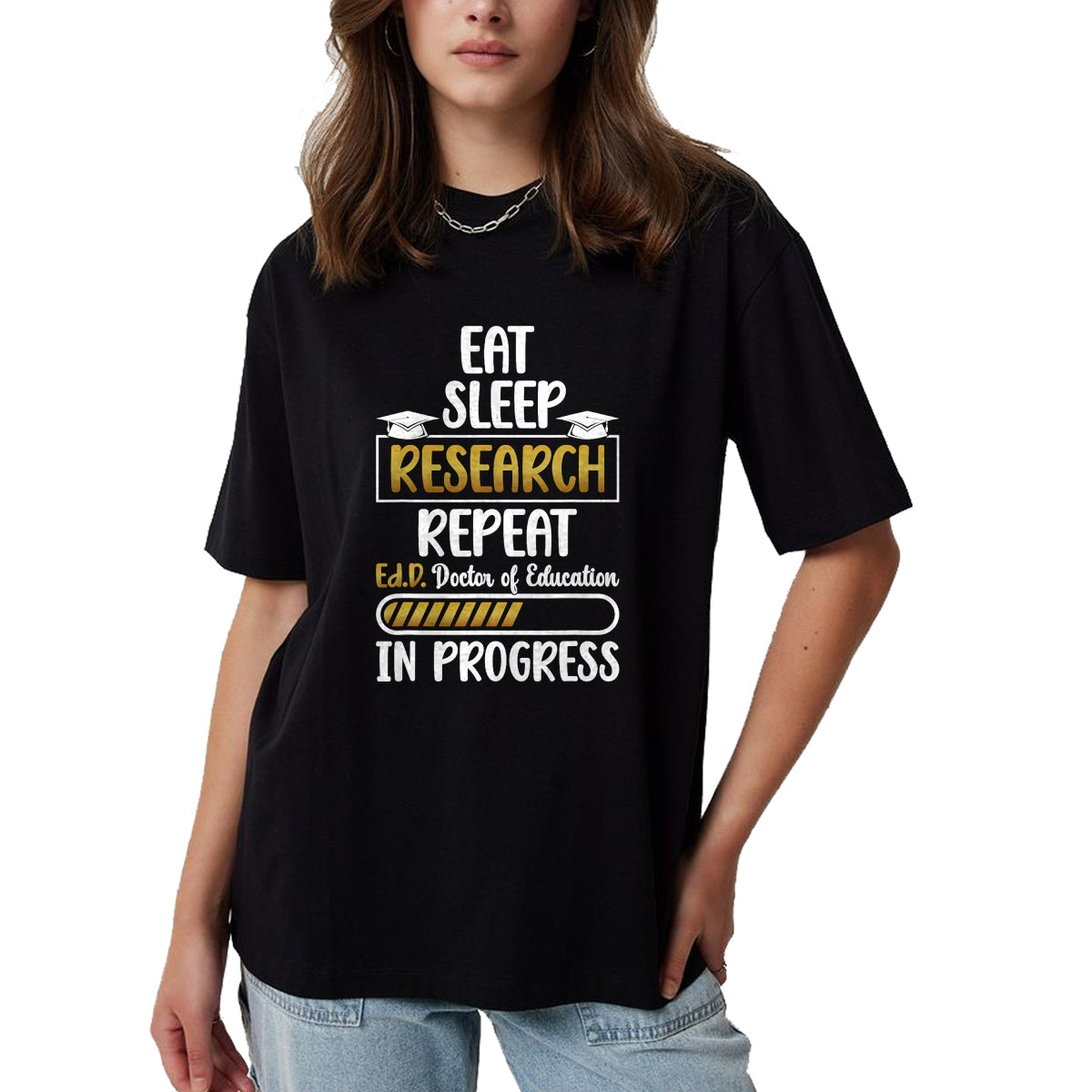 Best Doctor Shirt, Funny Doctor UnisexT-Shirt/Hoodie/Sweatshirt HLT00 - Ed.D Doctor Of Education In Progress Future EdD Student T-Shirt