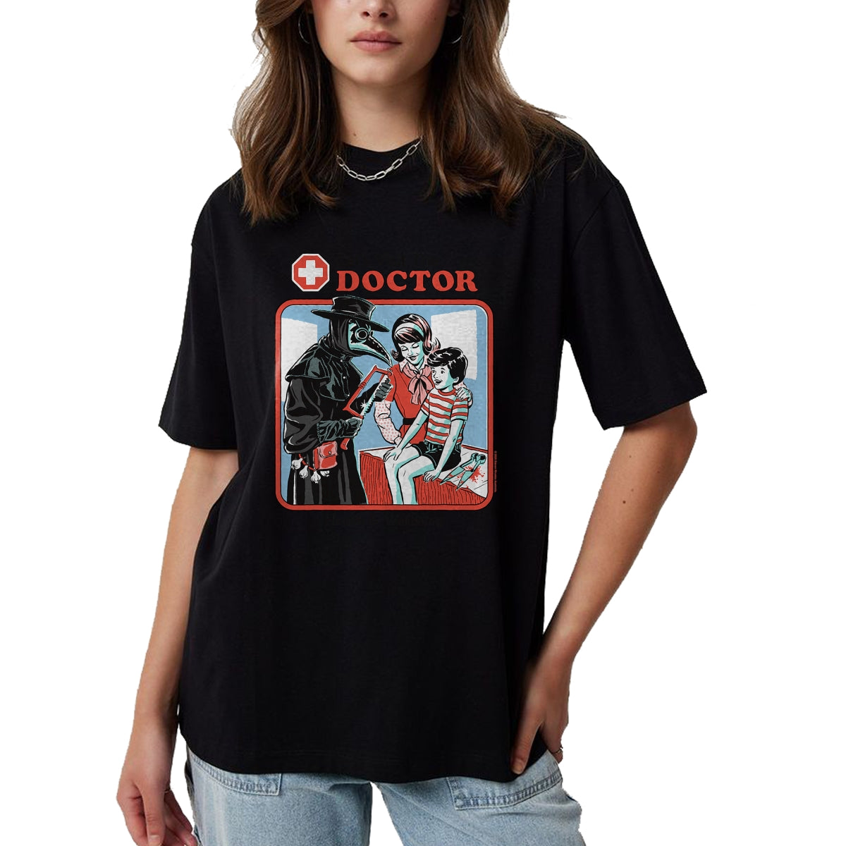 Best Doctor Shirt, Funny Doctor UnisexT-Shirt/Hoodie/Sweatshirt HLT00 - Let's Visit the Doctor Plague Retro Funny Adult Humor T-Shirt