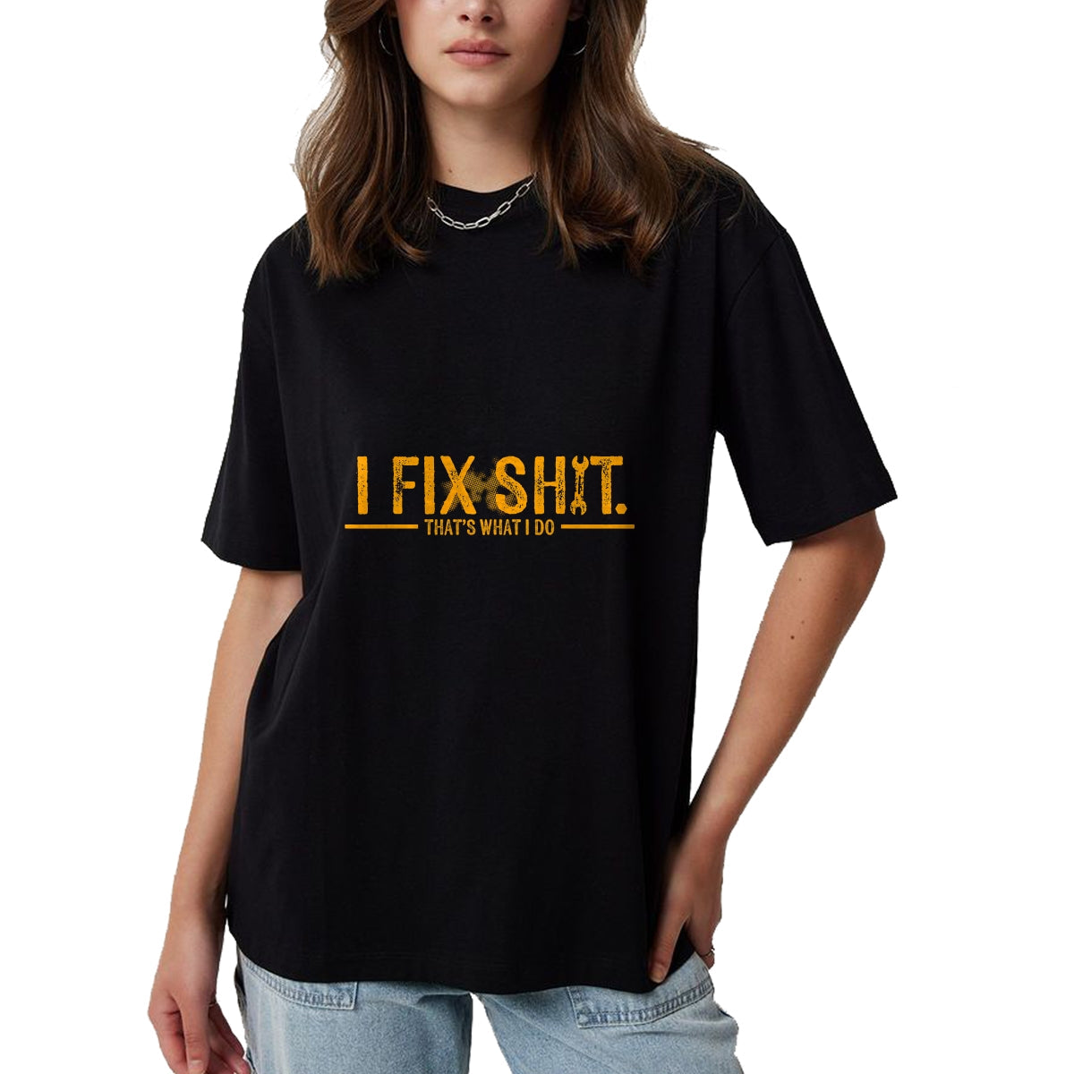 Best Mechanic Life Shirt, Funny Mechanic UnisexT-Shirt/Hoodie/Sweatshirt HLT00 - I Fix Shit That's What I Do Funny T-Shirt Tee for Men Women Mechanics Engineers (1)