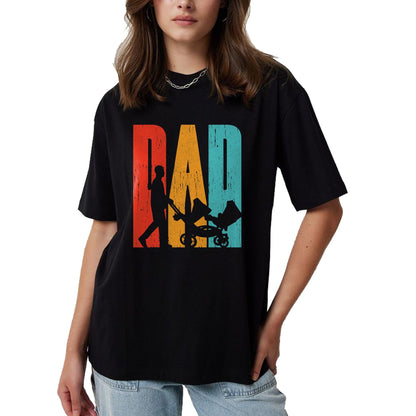 Gift for Dad Shirt, Funny Dad Unisex T-Shirt/Hoodie/Sweatshirt HLT00 – Mens Proud Father of Twins Dad of Twins Identical or Fraternal T-Shirt