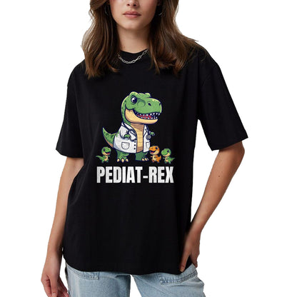 Best Doctor Shirt, Funny Doctor UnisexT-Shirt/Hoodie/Sweatshirt HLT00 - Funny Pediatrics T-Rex Pediatrician Peds Pediatric T-Shirt