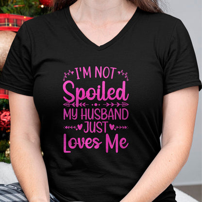 Best Wife Shirt, Wife and Husband Unisex T-Shirt/Hoodie/Sweatshirt HLT00 - Gift for wife T shirt, spoiled wife   Funny Spoiled Wife Art For Women Girls Husband Spoiled Wife Pr (15)
