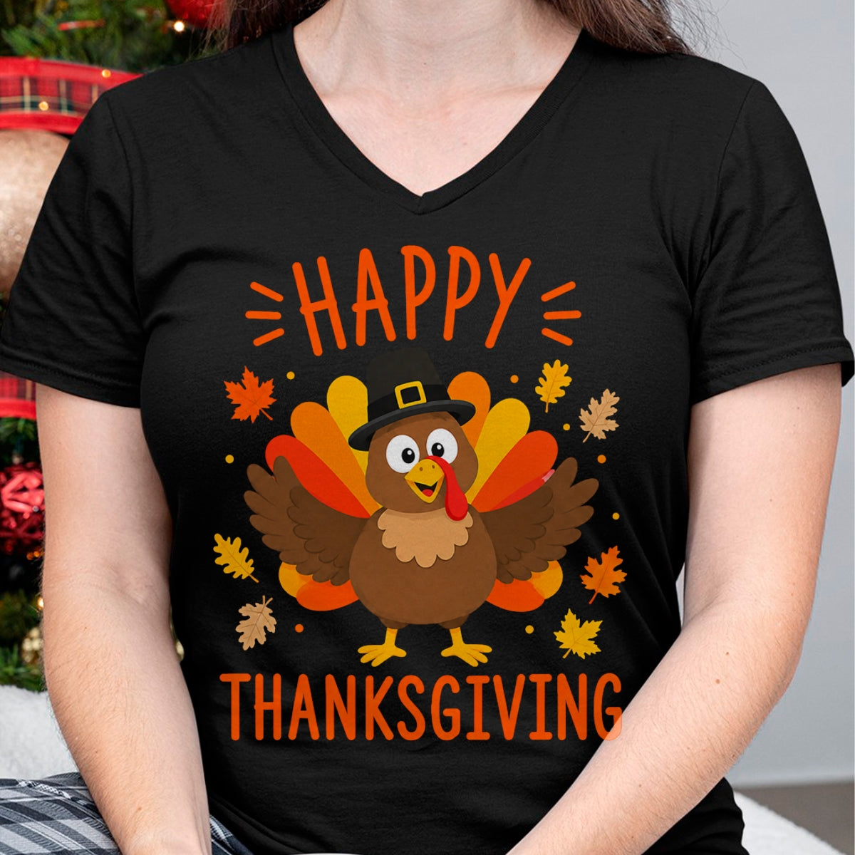 Best Thanksgiving Family Shirt , Funny Thanksgiving UnisexT-Shirt/Hoodie/Sweatshirt HLT00 - Happy Thanksgiving Funny Turkey Family Dinner Thanksgiving T-Shirt (1)