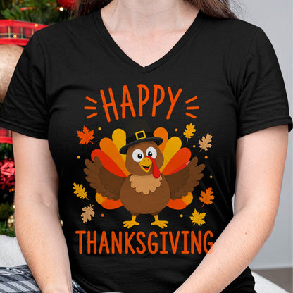Best Thanksgiving Family Shirt , Funny Thanksgiving UnisexT-Shirt/Hoodie/Sweatshirt HLT00 - Happy Thanksgiving Funny Turkey Family Dinner Thanksgiving T-Shirt (1)