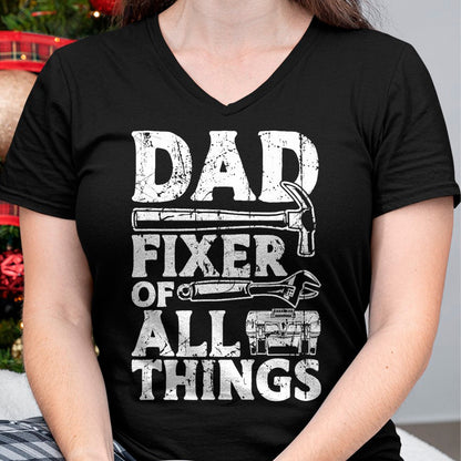 Best Mechanic Life Shirt, Funny Mechanic UnisexT-Shirt/Hoodie/Sweatshirt HLT00 - Dad Fixes Everything Handyman Dad Accessories for Men Fixer T-Shirt