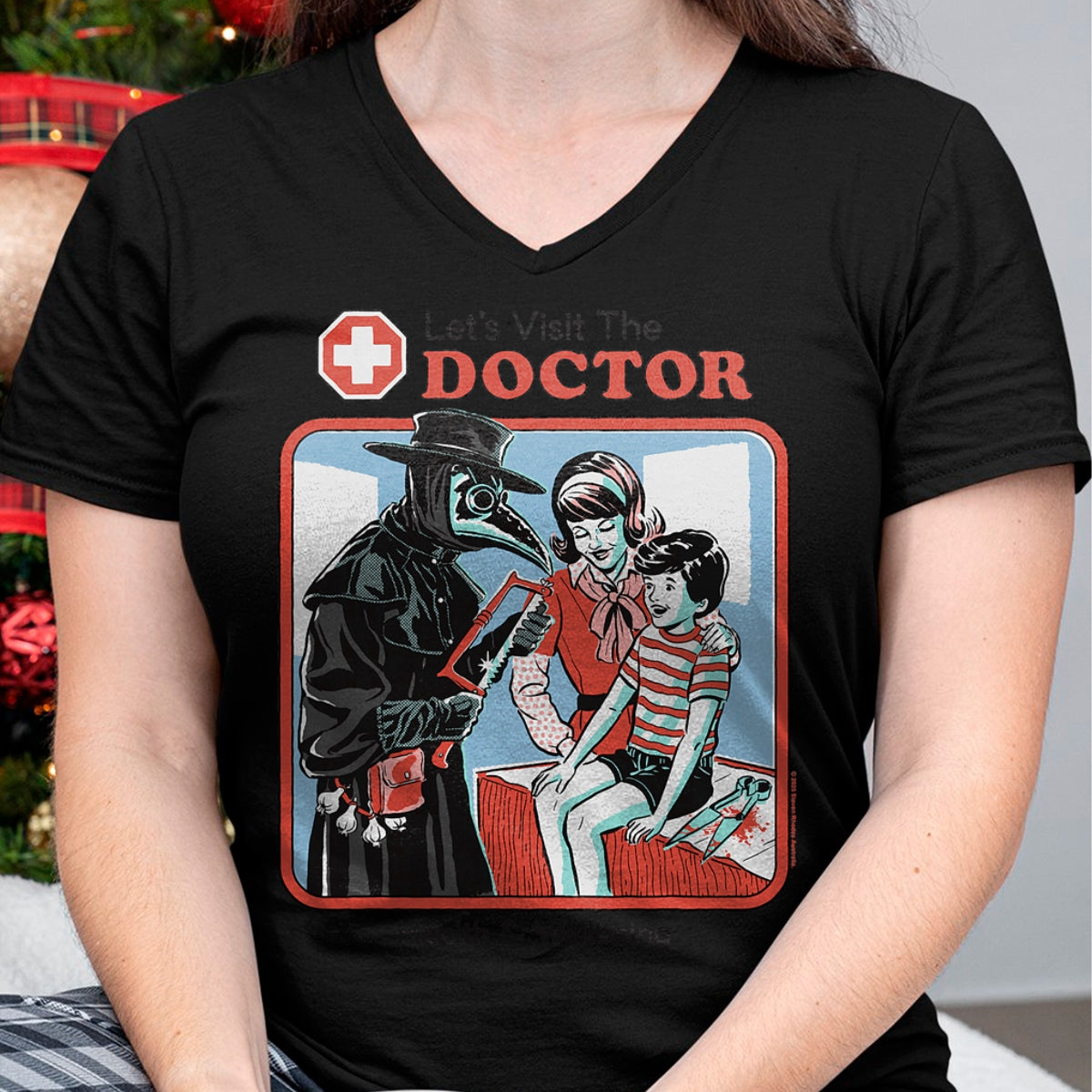 Best Doctor Shirt, Funny Doctor UnisexT-Shirt/Hoodie/Sweatshirt HLT00 - Let's Visit the Doctor Plague Retro Funny Adult Humor T-Shirt
