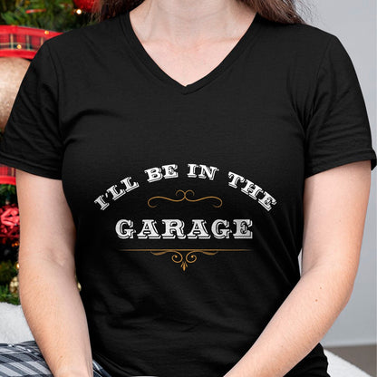 Best Mechanic Life Shirt, Funny Mechanic UnisexT-Shirt/Hoodie/Sweatshirt HLT00 - Gift of A Handyman I'll Be in The Garage T-Shirt - Men's Unisex Black Short Sleeve Classic Fit T-Shi