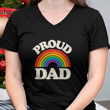 Gift for Dad Shirt, Funny Dad Unisex T-Shirt/Hoodie/Sweatshirt HLT00 – LGBTQ Proud Dad Gay Pride LGBT Ally Rainbow Father_s Day T-Shirt