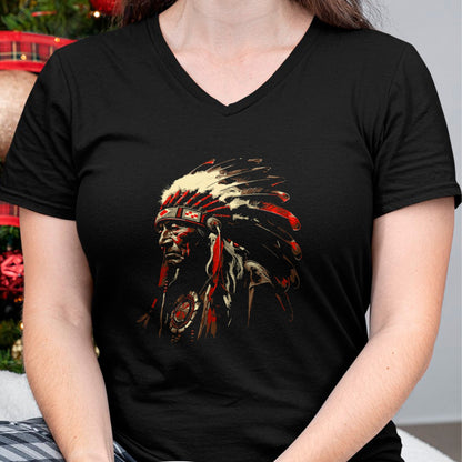 Native American T-Shirts, Vintage Native American Unisex T-Shirt/Hoodie/Sweatshirt HLT00 - Retro Native American Indian Headdress Vintage Men Graphic