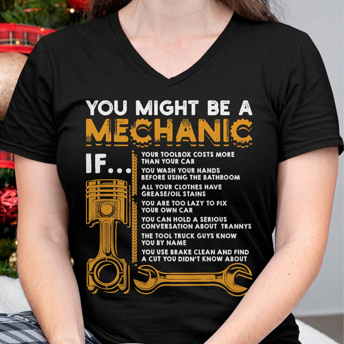 Best Mechanic Life Shirt, Funny Mechanic UnisexT-Shirt/Hoodie/Sweatshirt HLT00 - You Might Be A Mechanic If Funny Mechanic Gifts T-Shirt