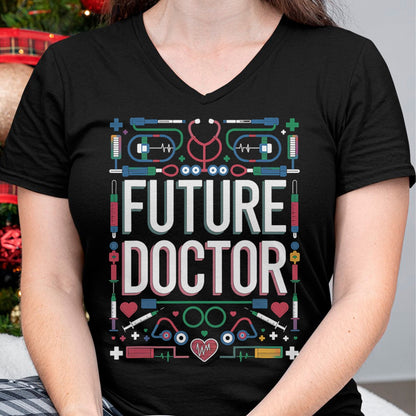 Best Doctor Shirt, Funny Doctor UnisexT-Shirt/Hoodie/Sweatshirt HLT00 - Future Doctor Graduation School Kids Toddler Women Men T-Shirt