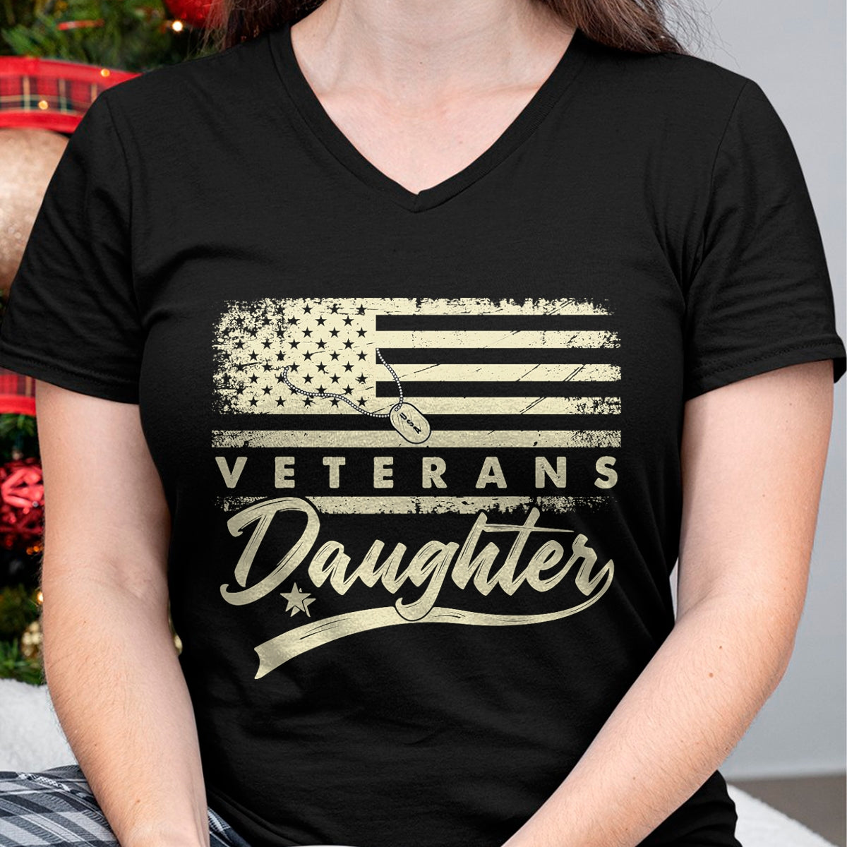 Proud Veteran Shirt, Funny Veteran UnisexT-Shirt/Hoodie/Sweatshirt HLT00 - I_m Not Just a Daddy_s Little Girl I_m a Veteran_s Daughter T-Shirt