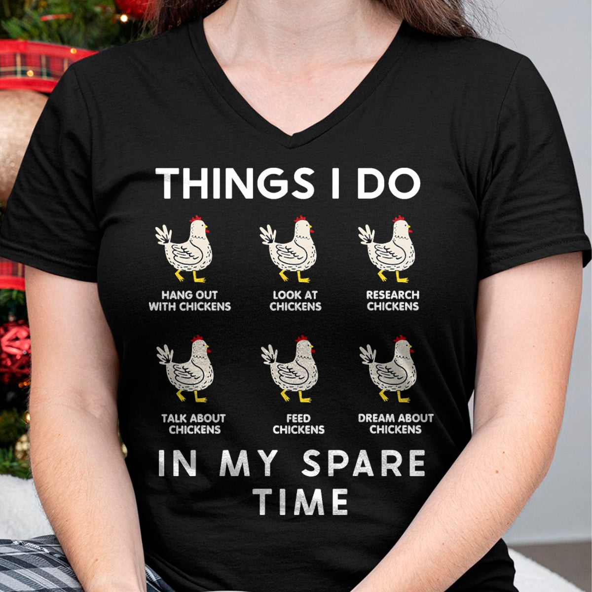 Best Farmer Life Shirt, Funny Farmer UnisexT-Shirt/Hoodie/Sweatshirt HLT00 - Things I Do in My Free Time Chicken T-Shirt