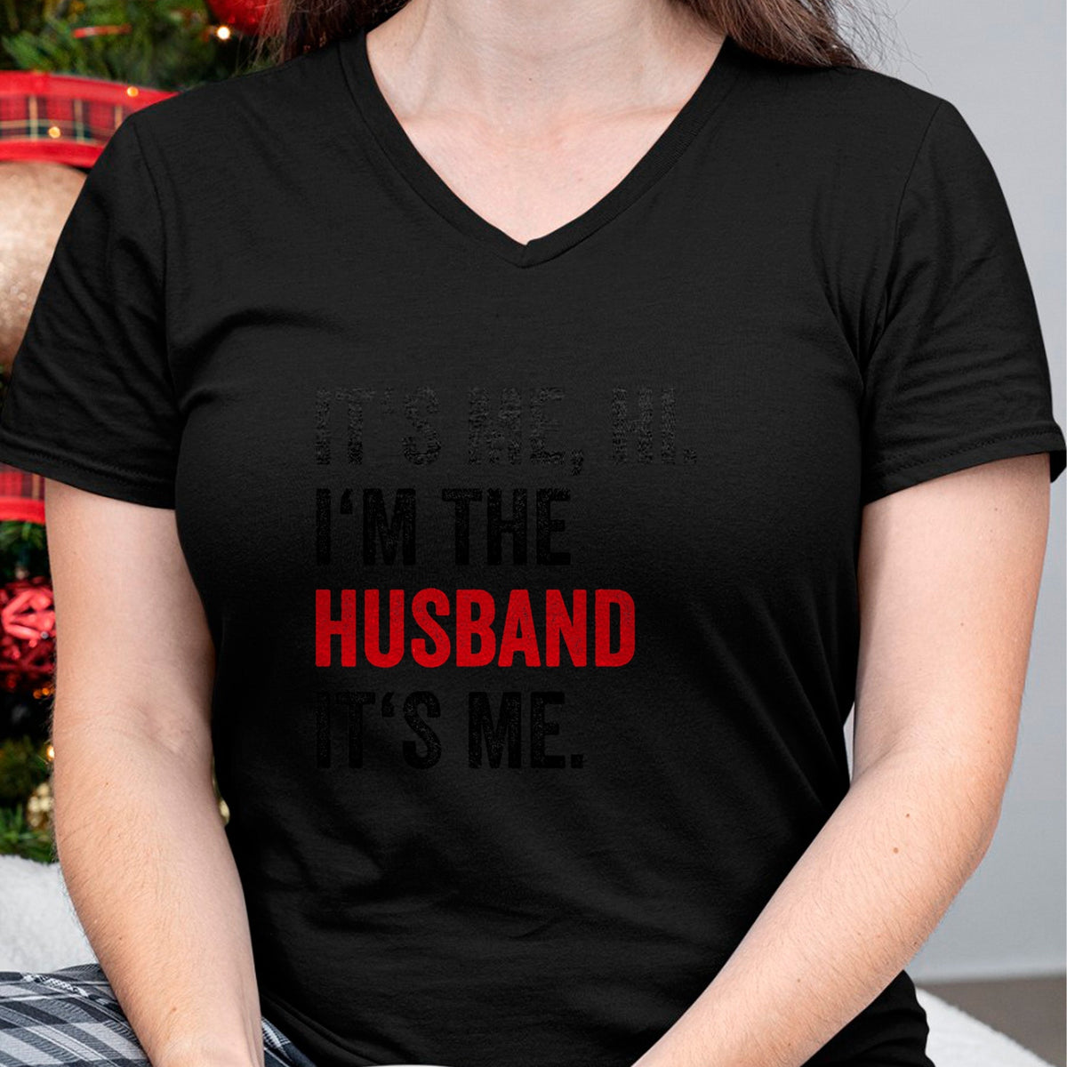 Best Wife Shirt, Wife and Husband Unisex T-Shirt/Hoodie/Sweatshirt HLT00 - Fathers Day Its Me Hi I'm The Husband Its Me Funny Husband T-Shirt