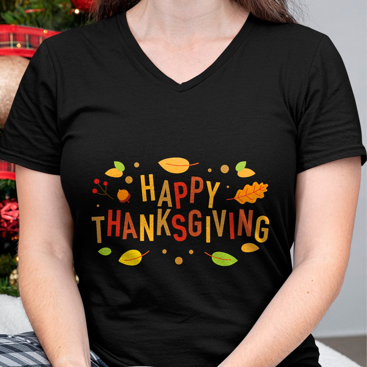 Best Thanksgiving Family Shirt , Funny Thanksgiving UnisexT-Shirt/Hoodie/Sweatshirt HLT00 - Fall Color Cute Adorable Happy Thanksgiving Design T-Shirt